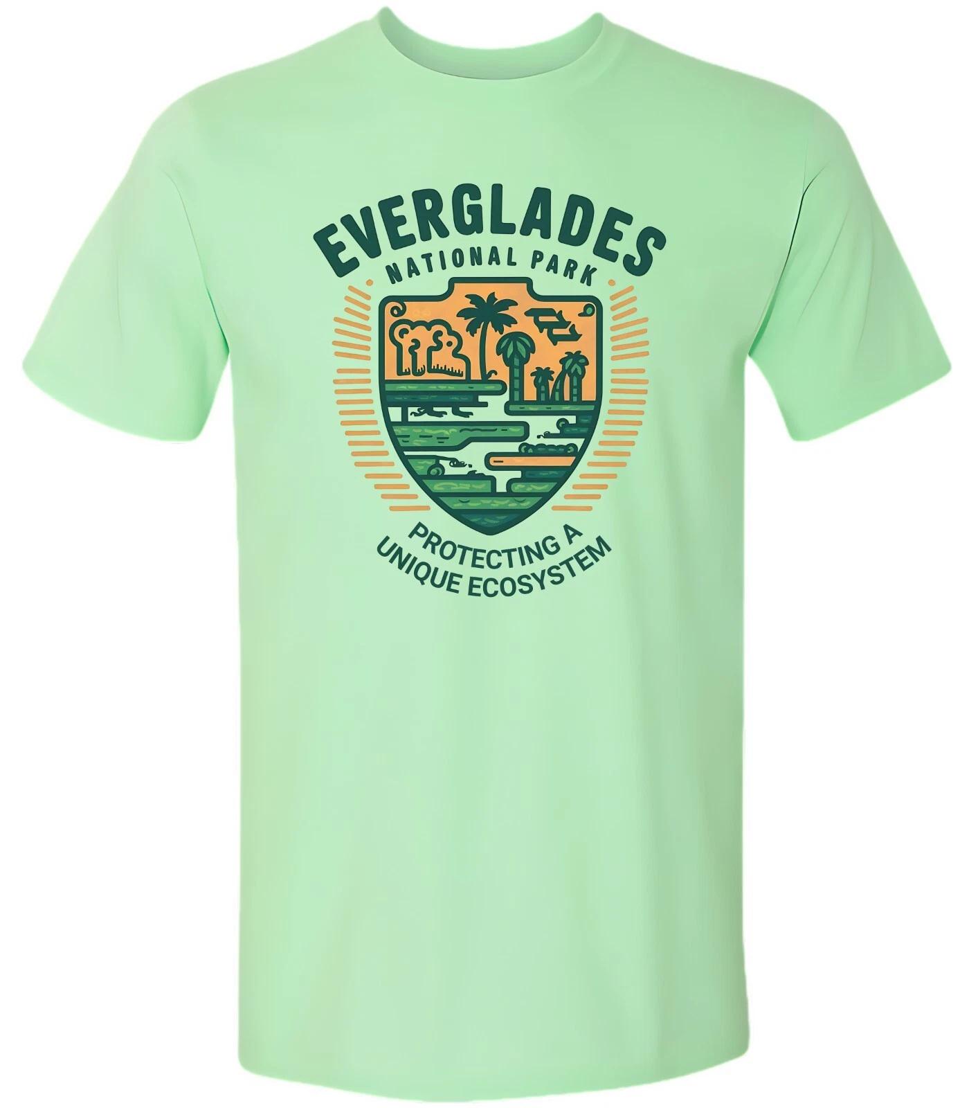 Florida Everglades National Park T-Shirt Nature Hiking Outdoors L