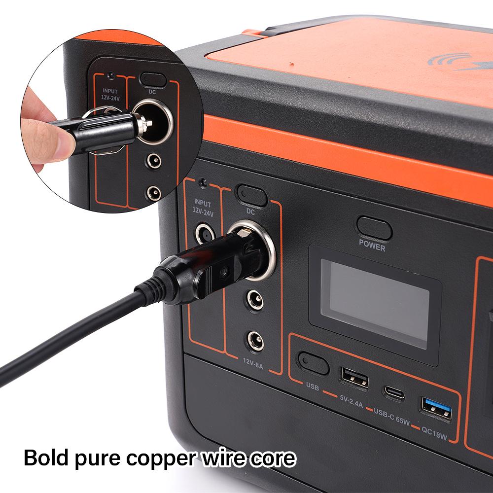 150cm 12/24V 20A Priză pentru brichetă pentru mașină Conector universal Conector universal Adaptor universal pentru pornire și oprire