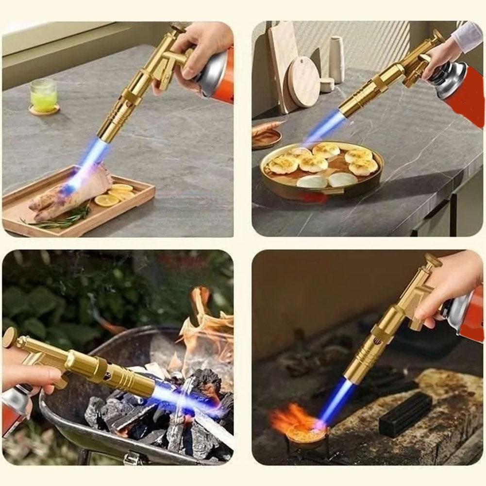 1 Pcs High-Performance Butane Gas Blow Torch Outdoor Camping For BBQ Welding & Camping Cooking Portable Equipment
