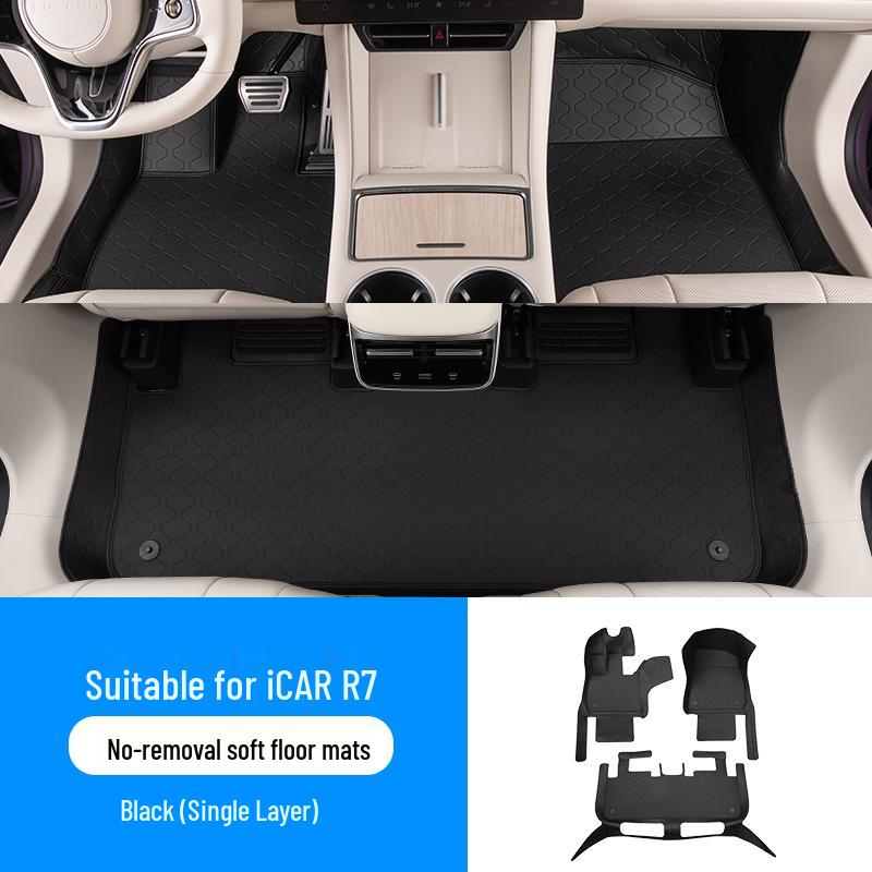 Luxeed R7 Full Coverage Double Layer Carpet Floor Mats
