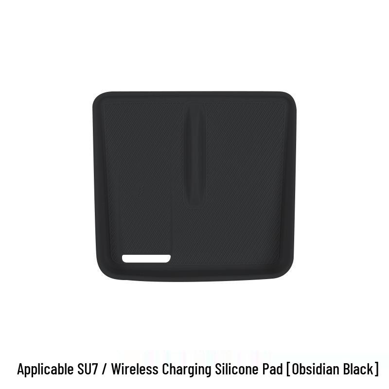 New: Silicone Non-slip Mat for Su7/YU7 Wireless Charging Console Panel, Interior Accessory