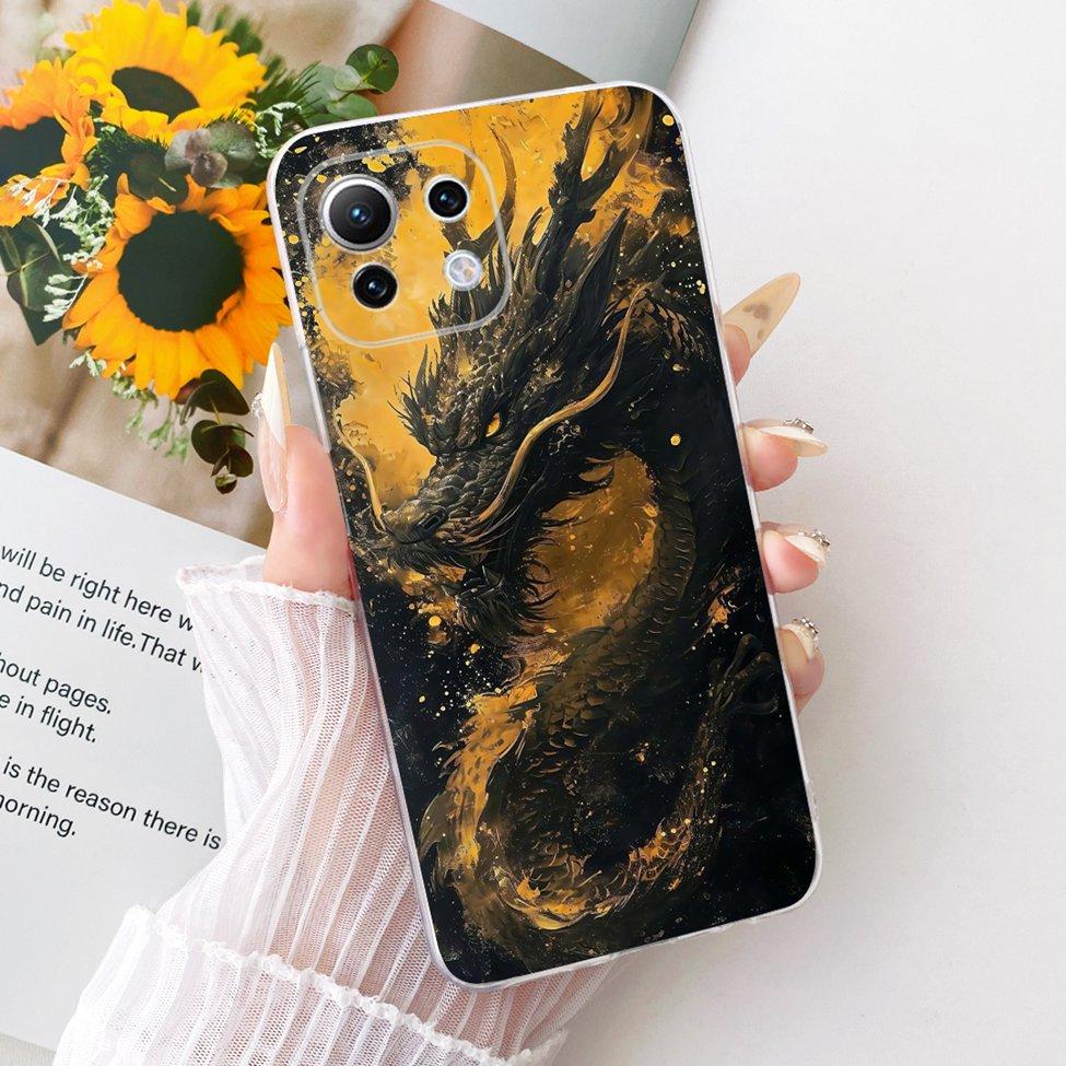 Clear Casing For Xiaomi Mi 11 Lite 4G Cover For Xiaomi Mi 11 Lite 5G Case Cute Cat Fashion Butterfly Funny Painted