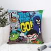 Teens Titans Go Beast Boy Pillow Cover Product Soft Cushion Cover Decorations  Pillow Case Cover Living Room Multi-Size