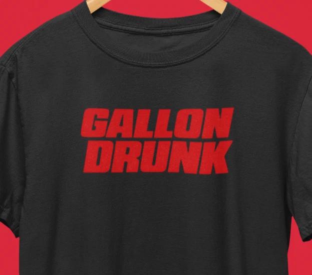 Gallon Drunk T-Shirt / Alternative Punk Rock Blues Retro Nick Cave Tee S