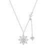 Orstarry S925 Silver Necklace sparkling Starry Star River Necklace Versatile Fashion For Women Birthday Jewelry Gift