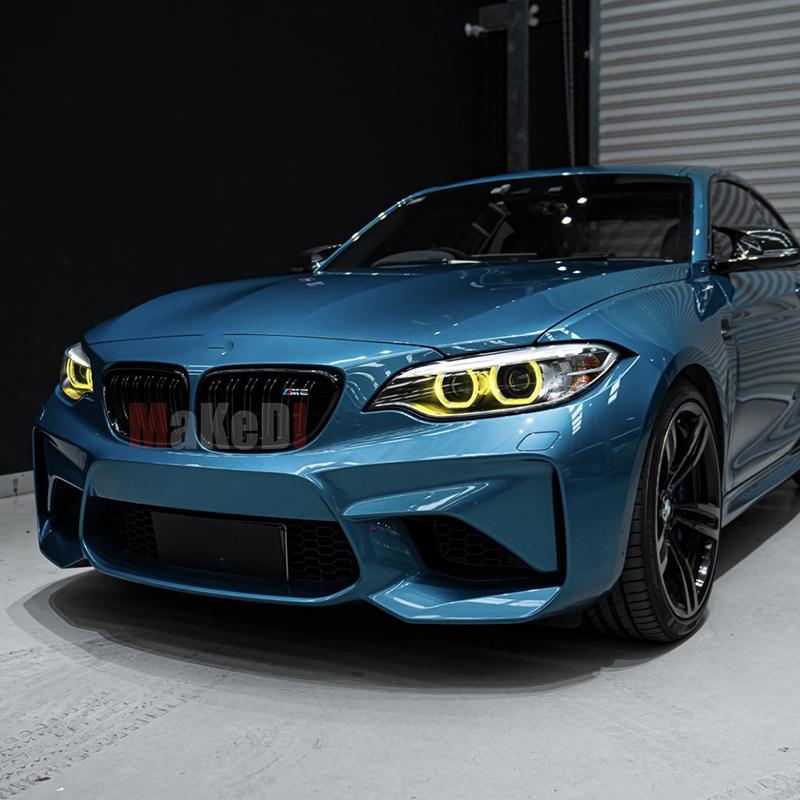 CSL Yellow Xenon DRL For BMW 2 series M2 F87 M2C LED boards Module F22 F23 daytime running lights Modules 63117388924 7388924 Set LED Boards жёлтый