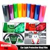 30CM Car Headlight Purple Tint Film PVC Car Headlight Color Changing Film Auto Lamp Anti-scratch Protective Light Sticker