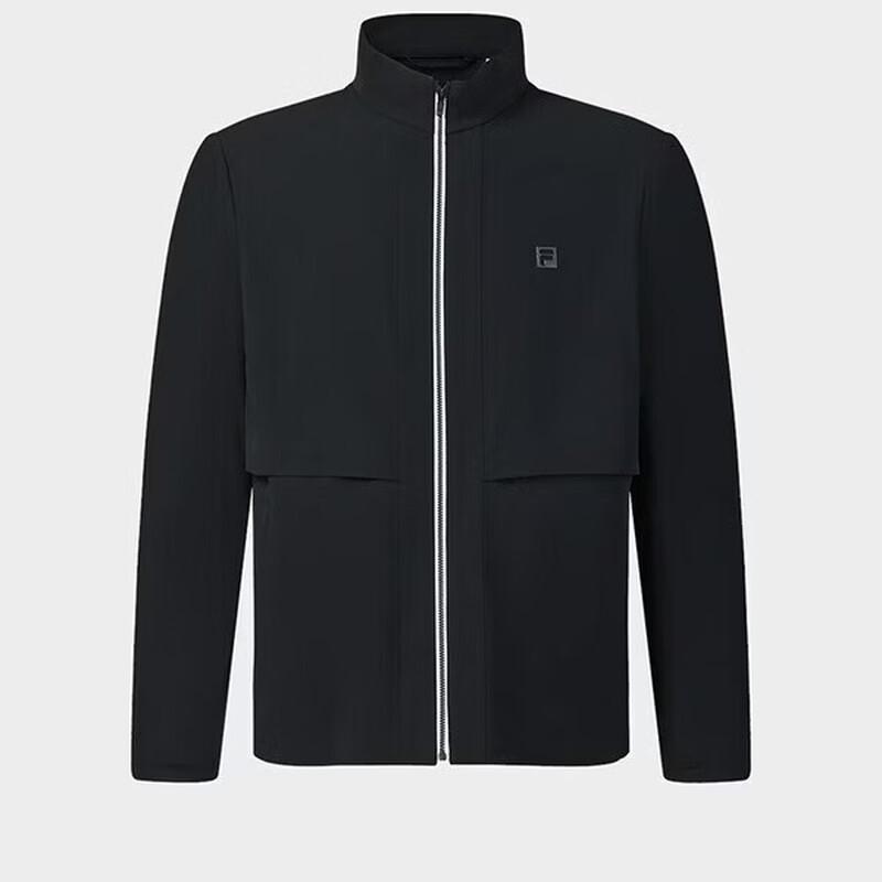 Мужская тканая куртка FILA для гольфа с воротником-стойкой XL легендарный синий