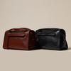 New 2025 Spring and Summer Fashion Casual Versatile Niche High-end Retro Cowhide Simple Shoulder Messenger Handbag