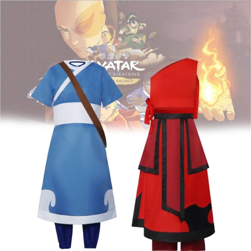 Avatarsett Cosplay Mote Komfortabel Enkel Kjole Jente