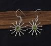 Solid 925 Sterling Silver Peridot Gemstone Handmade Designer Women Dangle Earring, Unique Gifts, Designer Earring