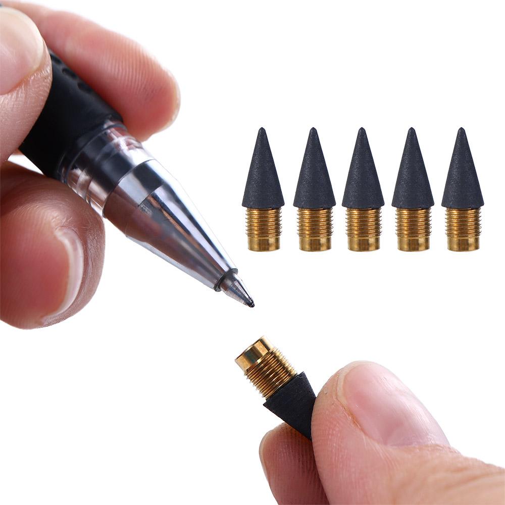 Stylo Écriture Illimitée Pointe de Stylo Graphite Remplaçable Tête de Stylo à Mine Stylo Éternel Pointe de Stylo Éternelle Stylo Sans Encre Éternel Tête de Stylo Éternelle