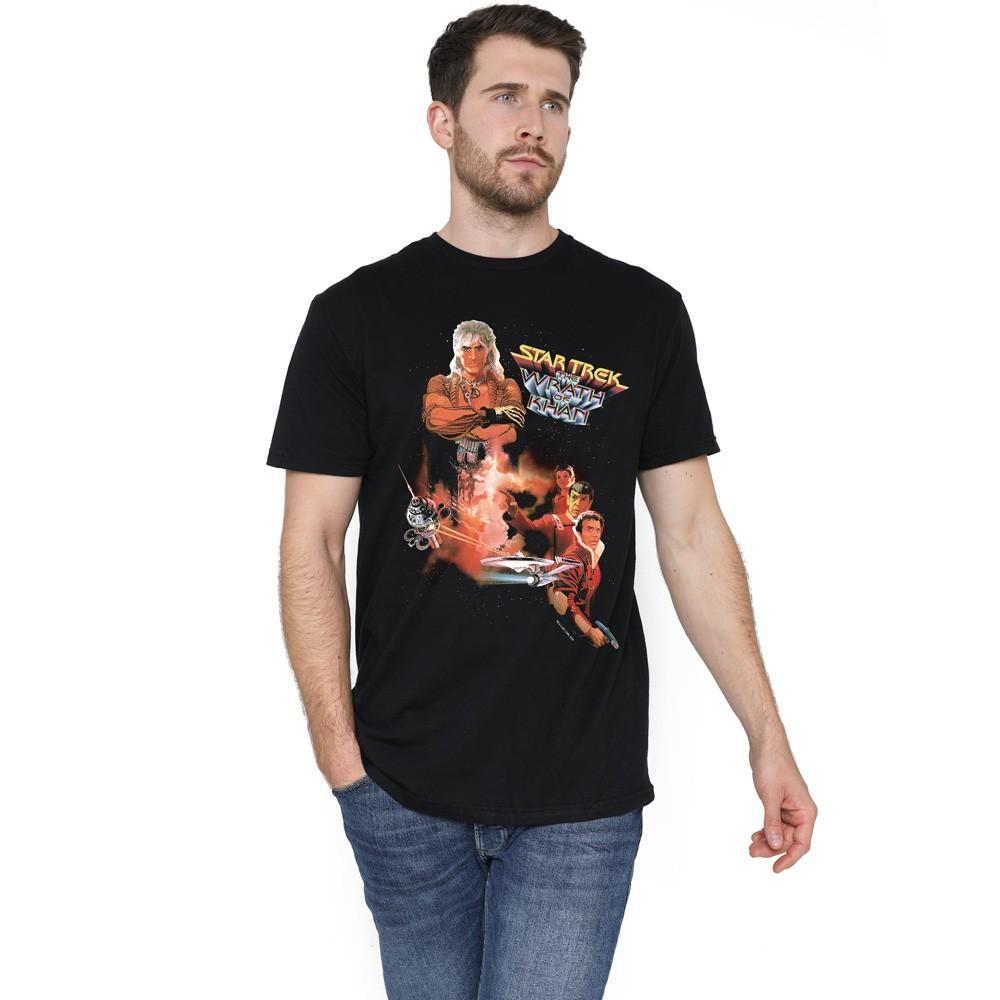 Star Trek Wrath Of Khan(Movie) T-Shirt S-5XL Black M