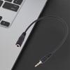 2.5mm to 3.5mm Audio Adapter 2.5mm Male to 3.5mm Female  Audio Converter Gold-Plated Audio Jack Connector for Headphone