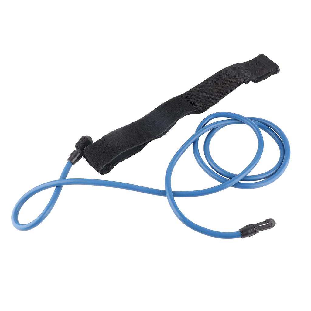 4-teiliges Set Schwimmtrainer Widerstandsseil Lebensleine Kraftübung Hilfsausrüstung blau