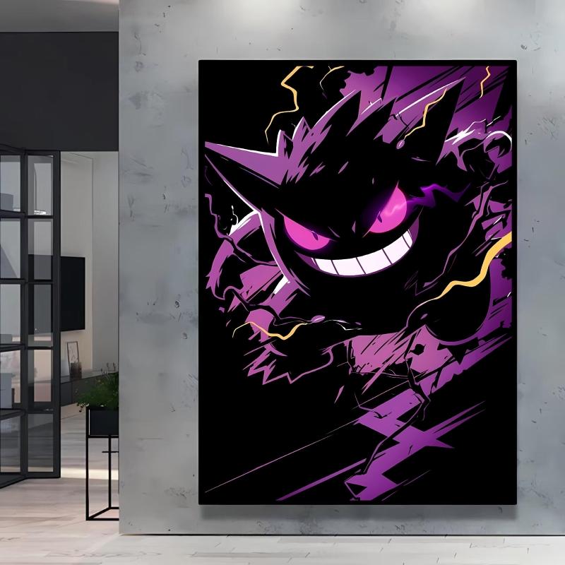Lovely Pikachu Decorative Painting High Quality Printing Vivid Colors Adds Unique Charm To Your Living Room and Bedroom