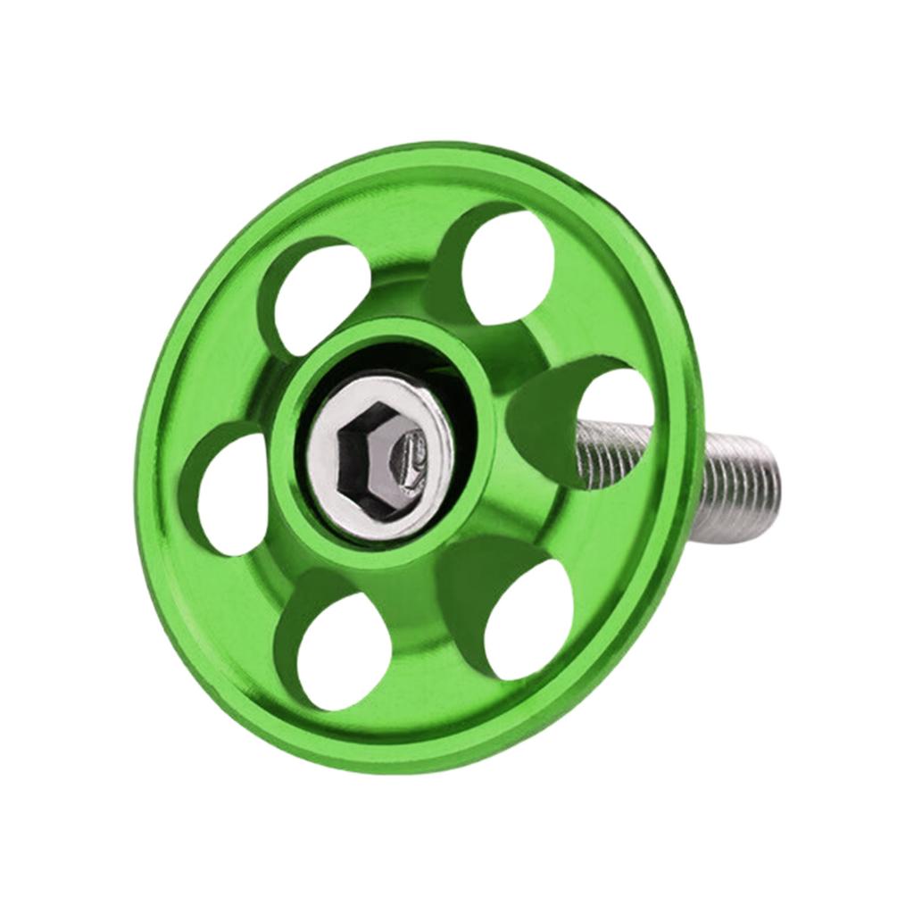 Fahrrad-Headset-Abdeckkappe, hohle Fahrrad-Gabelrohrabdeckung, Aluminiumlegierung, Fahrrad-Vorbau-Abdeckkappe, Fahrradzubehör, Enduring