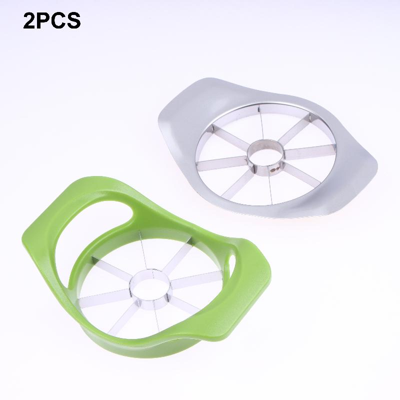 Kitchen Gadgets Stainless Steel Comfort Handle Divider Apple Cutter Vegetable Fruit Tools Stainless Steel Fruit Cutter
