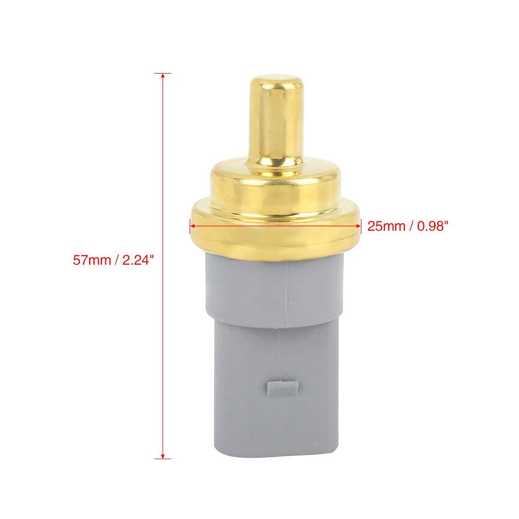 uxcell 06A919501A Temperature Sensor Temperature Sensor Cooling Fan for Car