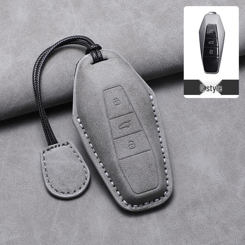 Lambskin Key Case for Chery iCar03 & Shuxiangjia EQ7
