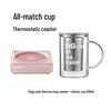 Buydeem Smart Heating Coaster with Glass Teacup