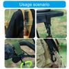 4 Stück taktische Karabinerhaken zum Aufhängen am Gürtel, Nylon-Gurtband, Schnalle, Gürtelclip, Schlüsselschnalle für Outdoor-Taschen, Rucksäcke