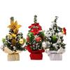 20cm Mini Weihnachtsbaumschmuck - Feiertagsdekorationen für Schreibtische & Schaufenster von Einkaufszentren