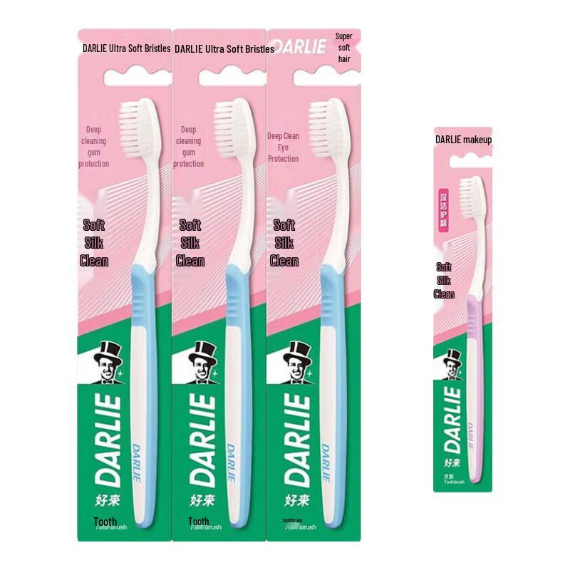 Darlie BC5 Soft Bristle Toothbrush 4-Pack