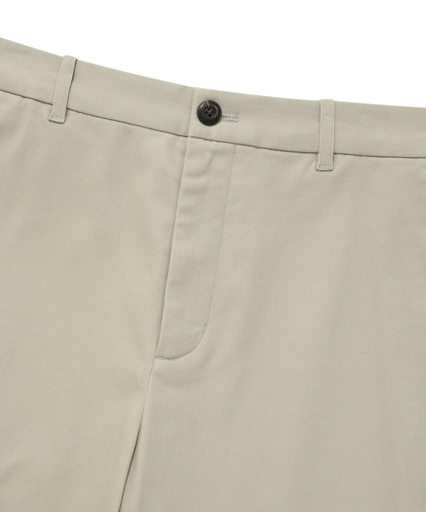 COVERNAT Chino Slim Straight Pants Beige