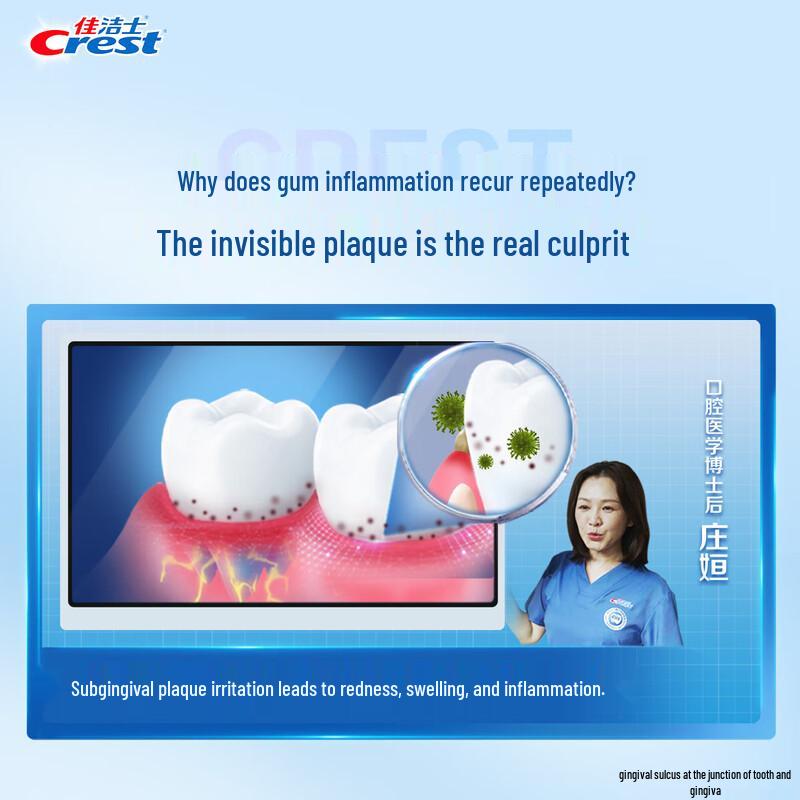 Crest 7-Effect Gum Care Toothpaste Twin Pack