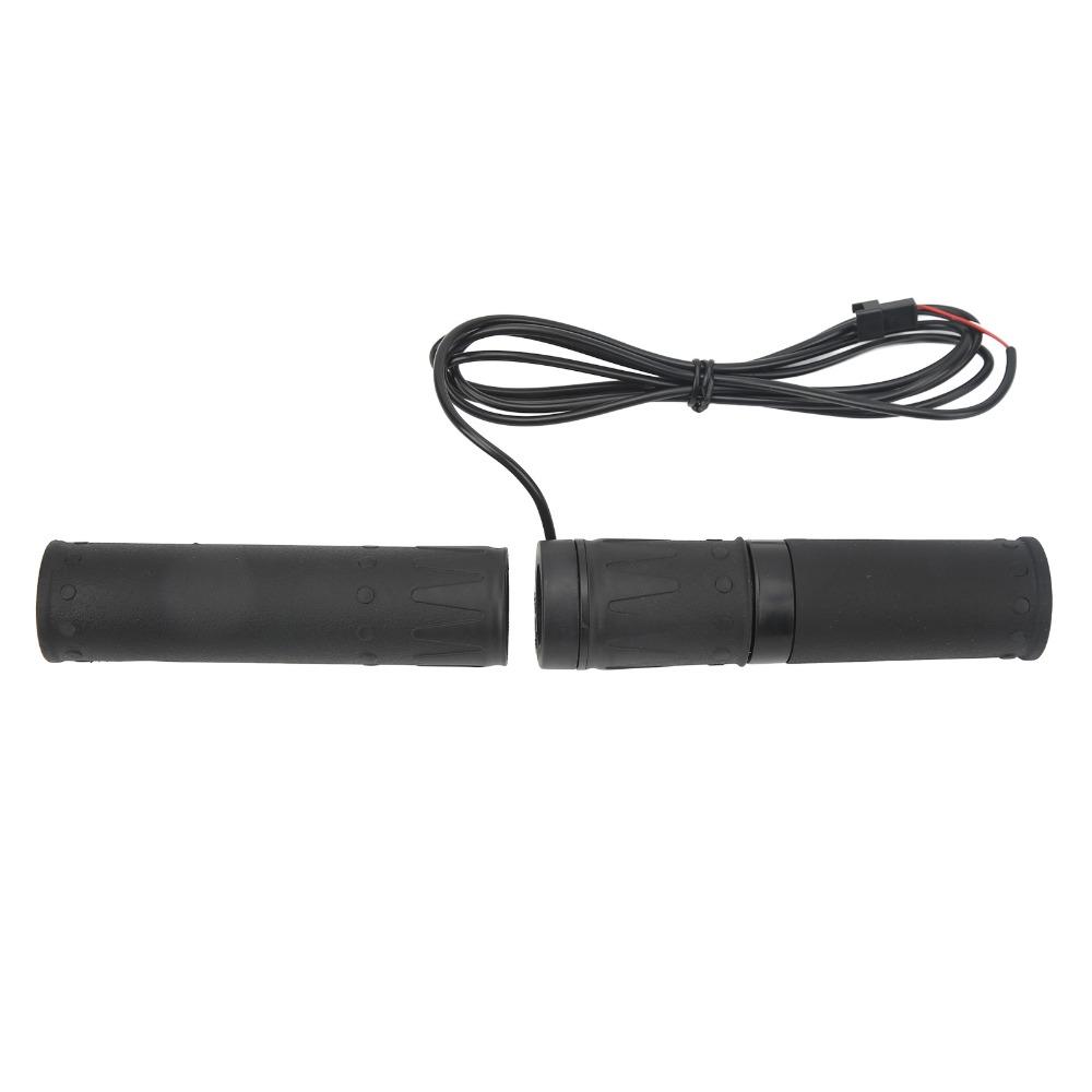 1 par 12-72V Elcykel Gasreglage Handtag Ebike Vridgas E Cykel Ombyggnad