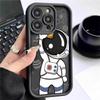 Astronaut Groove Black iPhone 14/15/16/17 Pro Max Protective Case