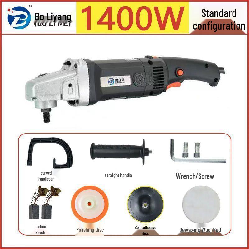 Electric Mini Car Polisher Waxing Tool for Scratch Repair and Household Use