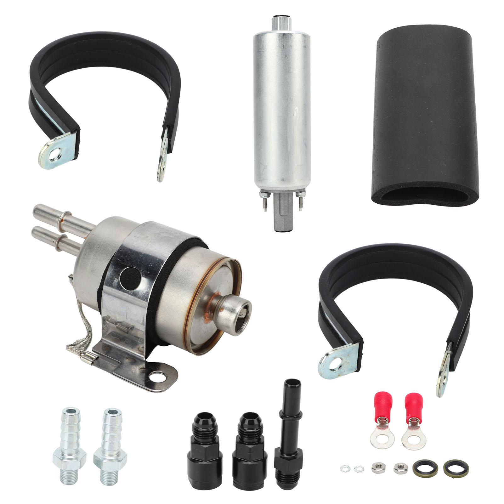 

Регулятор топливного фильтра EFI Комплект топливного насоса AN6 Замена фитингов для Corvette C5 19992004 LS-обмен