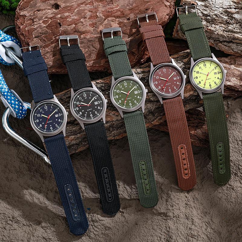 Military Watch For Men With Calendar Quartz Movement Sports Watch For Casual Wear