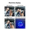 Car Mounted Charger with Led Digital Display 27W 6 in 1 Quick Adapter 4 Usb Port 2 Type-C Pd Car Charging Station Charger