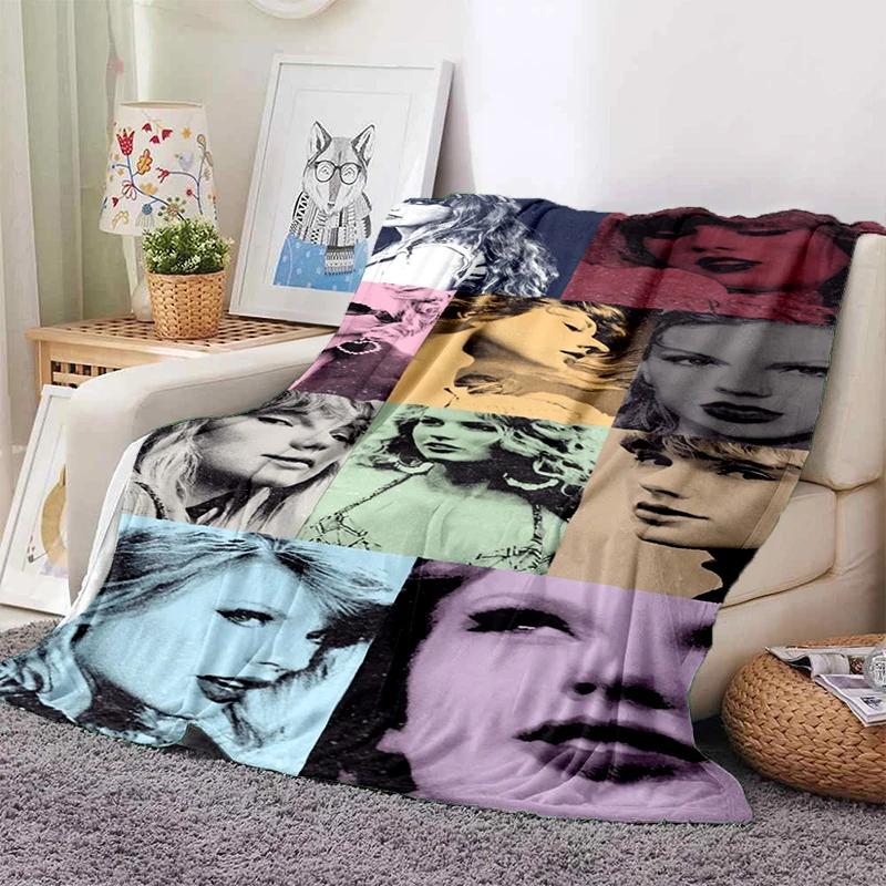 3D S-Swift Fashion Blanket,Soft Throw Blanket for Home Bedroom Bed Sofa Picnic Travel Cover Blanket Kids Gift