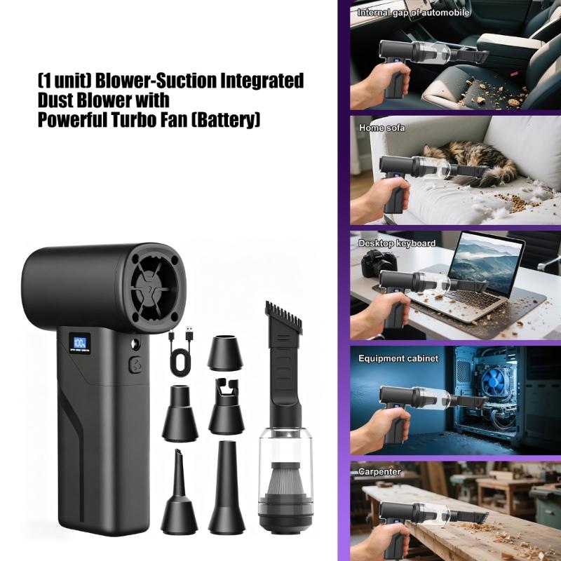 Cordless Fan Light Weight Dust Blower Handheld Engine Fan Air Duster 110000RPM for Women Men Computer Cleaning Outdoor