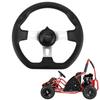 Quick Release Hub Go Kart Steering Wheel Racing Cart Steering Wheel  For Buggy Racing