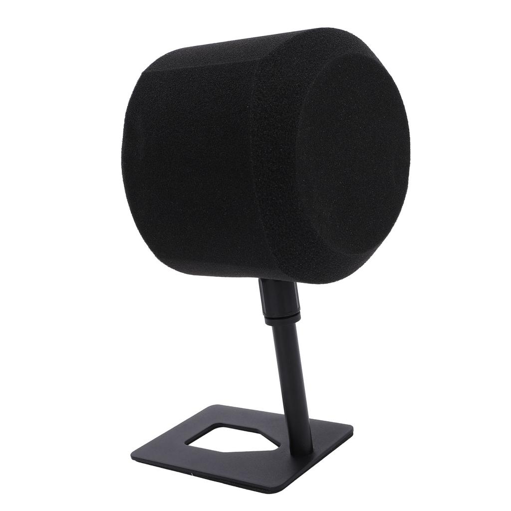 Microphone Isolation Ball Noise Reduction Windscreen Pop Filter for Condenser Microphones with Poten