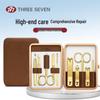 THREE SEVEN 777 Luxury 10-Piece Nail Grooming Set