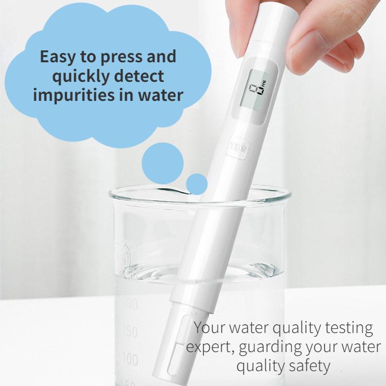 TDS Wasserqualitätsprüfstift Hochpräzises Haushaltsprüfgerät Trinkwasseranalysator Prüfstift