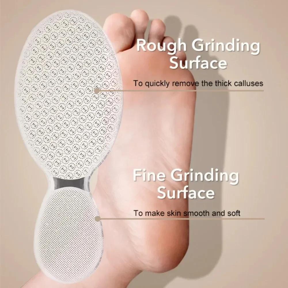 Nano Glass Double-sided Foot Rasp Heel File Hard Dead Skin Callus Remover Exfoliating Pedicure Care Foot File Beauty Tools