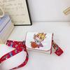 Childrens Animal Cartoon Pu Small Wallet With Labubu Design For Kindergarten Girls