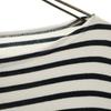 Orcival Made In Japan Border Short Sleeve Boat Neck Cut 4 White System Men's Used