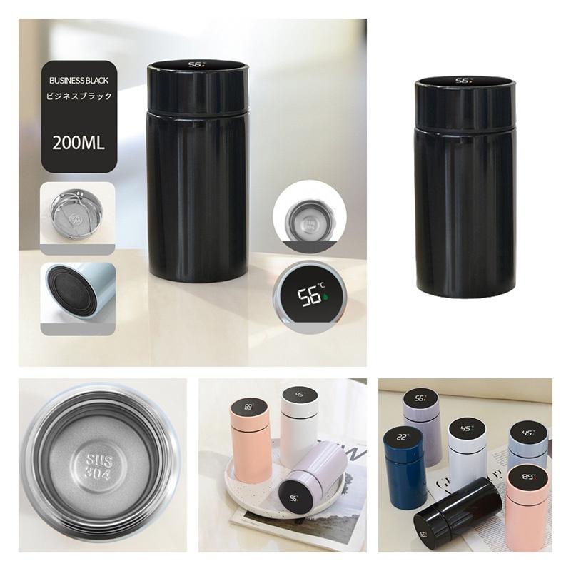 Smart Thermos With Temperature Display Stainless Steel Water Bottle For Outdoor Activities And Office