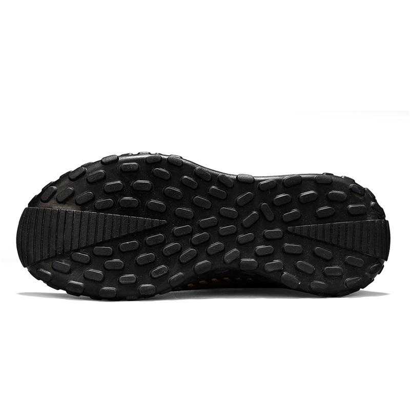 Men's High-top Casual Sneakers Handmade Leather Shoes Plus Size 39-48 Spring & Autumn
