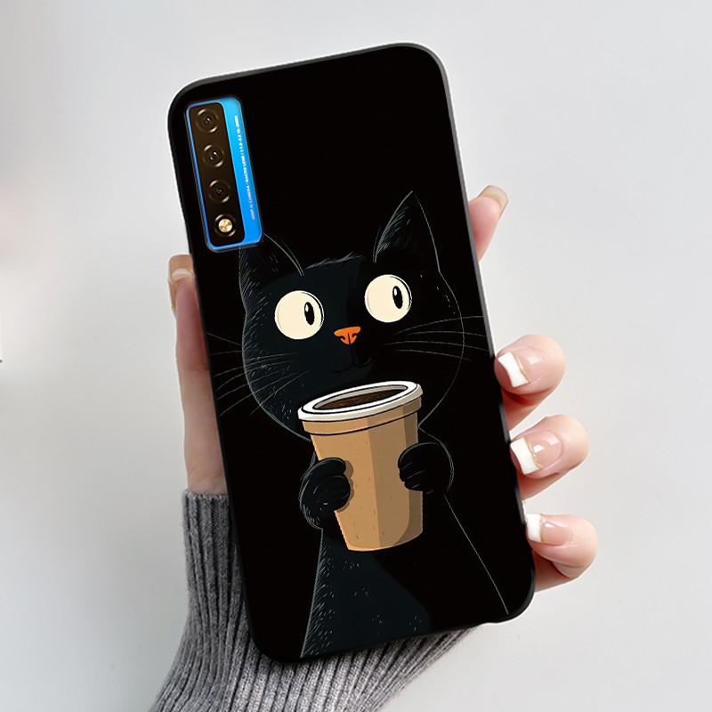 Casing For TCL 20 20S 20 Pro 5G 20L Plus 20L+ Case Luxury Dragon Cute Cool Boys Girls Black Soft Silicone Phone Case Back Cover