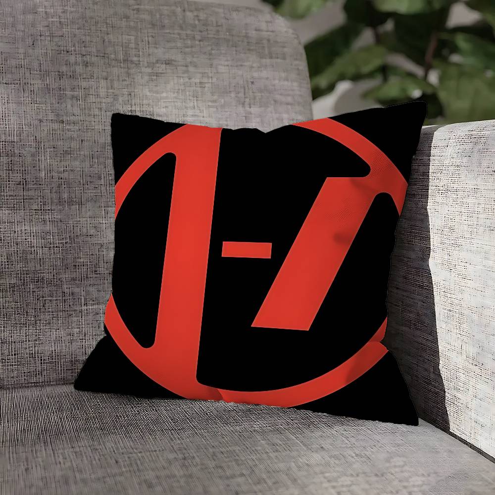 P-Pilots T-TwentyES O-One Throw Pillow Case For 45x45cm 40x40cm 30x30cm 50x50cm 55x55cm Square Home Pillowcase Case