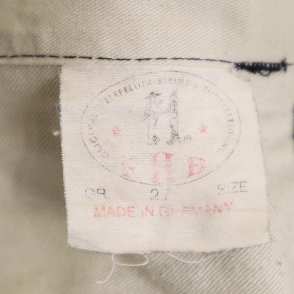 VINTAGE Black Corps Corduroy pants black Logger Pants Men's Used